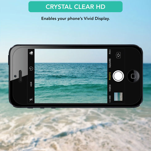 iSOUL Screen Protector for iPhone 5 / 5s / 5c / SE 1st gen Tempered Glass - TradeNRG UK